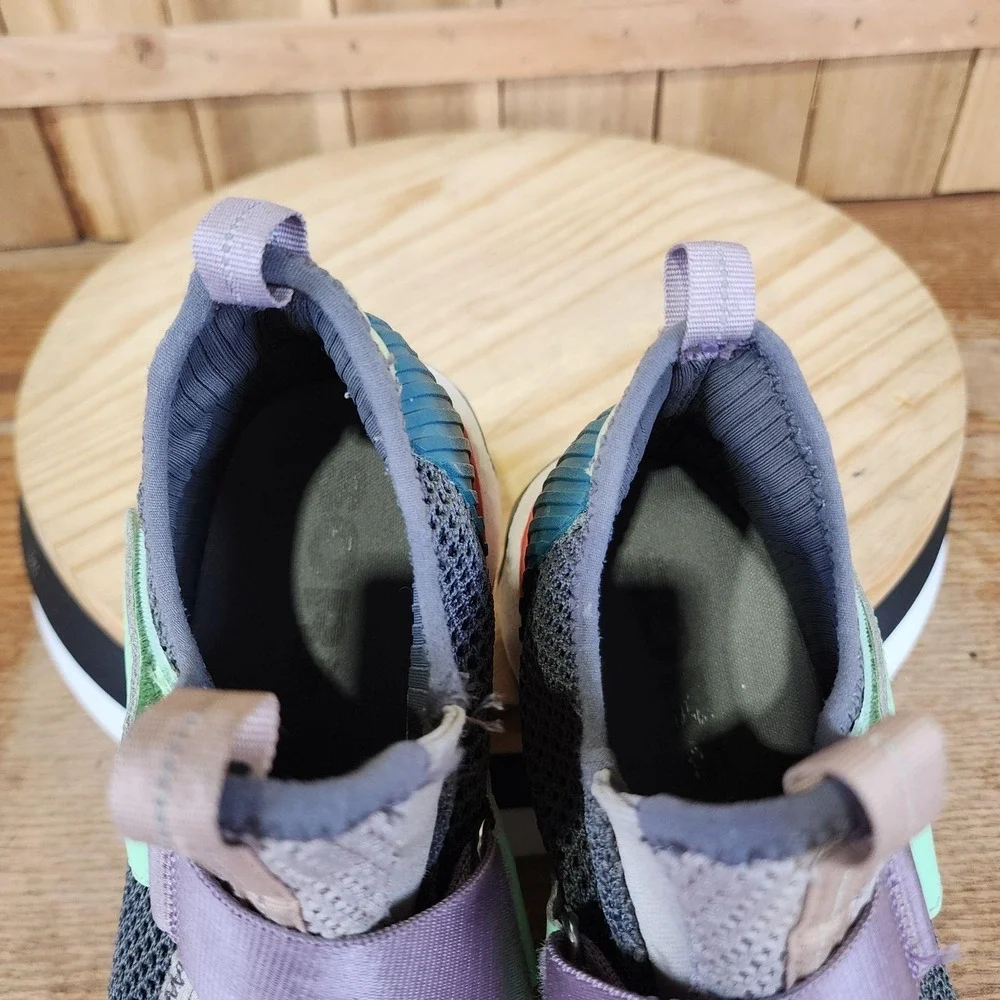Sorel Kinetic Sneak Slip On Shoes Womens 8.5 Multicolor Mesh Sneakers NL3680-096